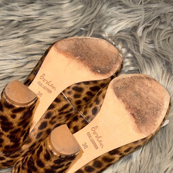 EUC Boden Penny Detail Chunky Loafer Heel Pump Size 36 EU or 5.5 US - Picture 10 of 10